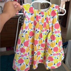 Koala Kids Colorful Fruit Print Dress